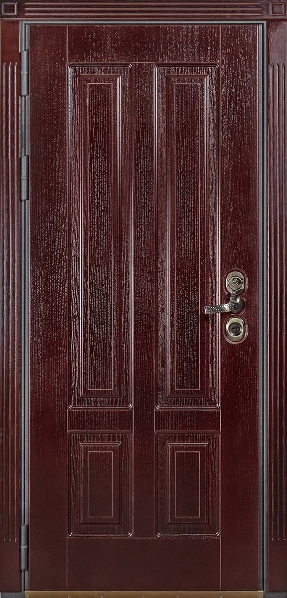 Белуга Входная дверь Ницца, арт. 0001757 - фото №1 (внешняя сторона)